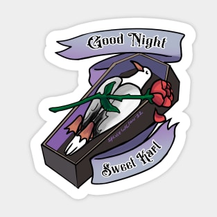 GOOD NIGHT SWEET KARL Sticker